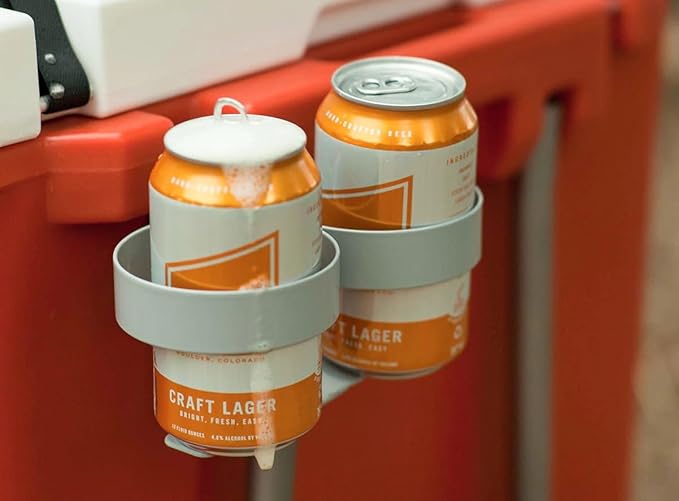RovR Dual Cup Holder - Convenient Drink Storage for Your Outdoor Adventures - Cooler Accessory Compatible with 45, 60, and 80 qt. Rollr Wheeled Camping Coolers