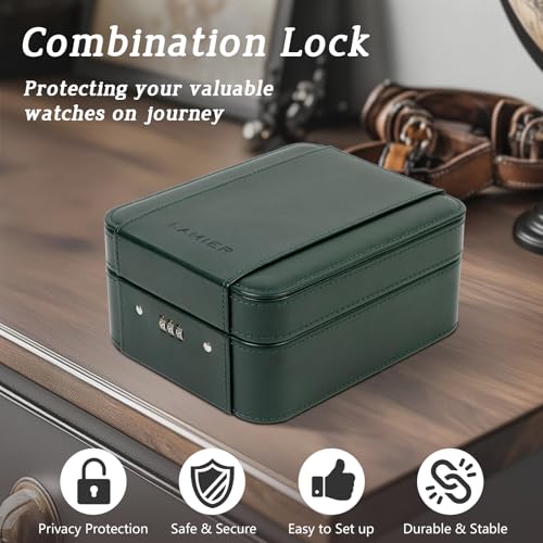Watch Travel Case with Combination Lock