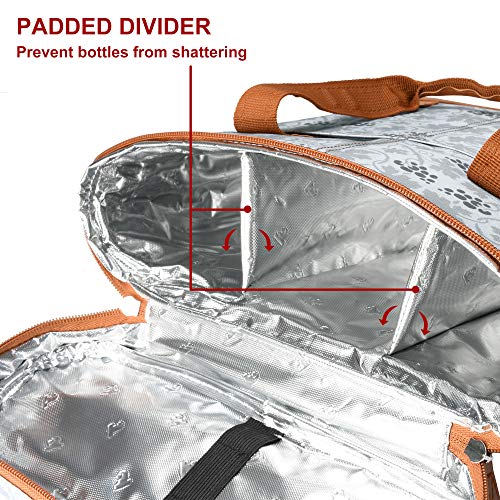 3 Bottle Wine Cooler Bag Carrier for Travel