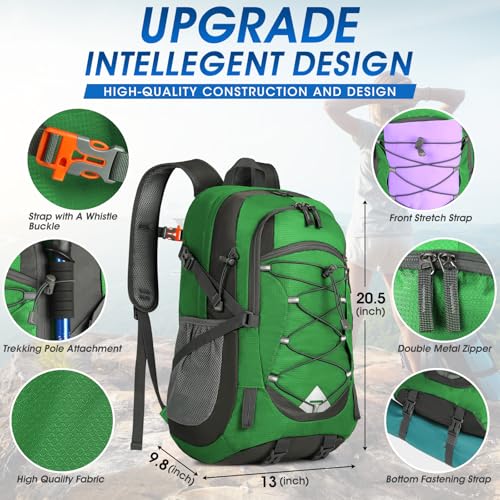 Hiking Backpack 40L Packable Lightweight Camping Daypack Men Women