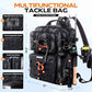 Fishing Backpack with Tackle Boxes and Rod Holders
