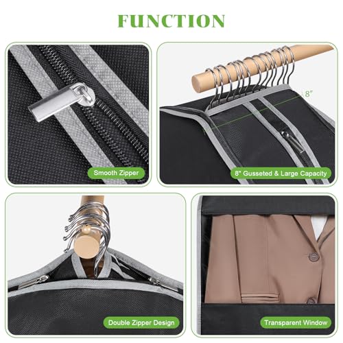 Space Saving Hanging Garment Bag