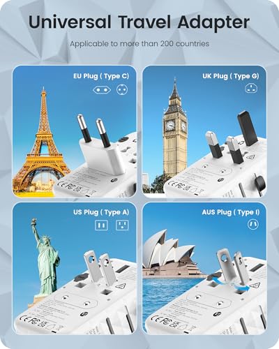 65W Universal Travel Adapter