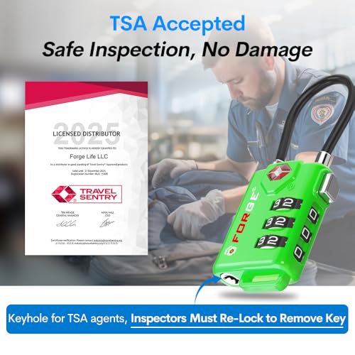 TSA Approved Luggage Locks (2 Count)