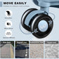 Luggage PC+ABS Aluminum Frame Zipperless Checked Luggage Hard Shell Suitcase TSA Lock Double Spinner Wheels 24 Inch Haze Blue