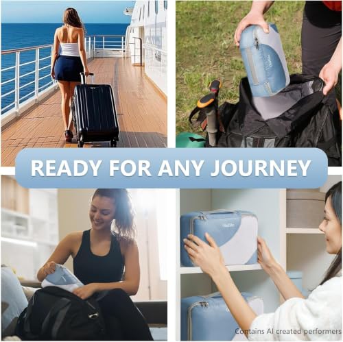 8 Set Packing Cubes for Travel (8 Count)