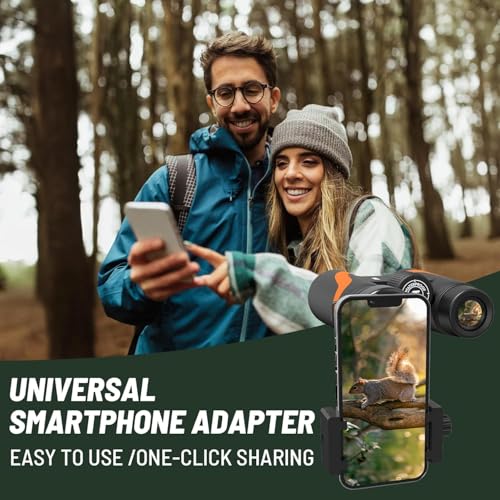 15x55 UHD Binoculars for Adults High Powered with Phone Adapter