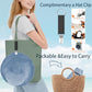 Womens Sun Hats Wide Brim Reversible Bucket Cotton Hat Packable Summer Travel Cap with Hat Clip