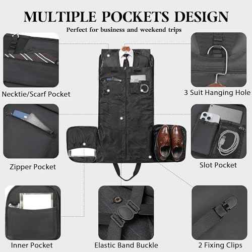 Canvas Garment Bags for Travel