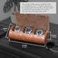Watch Roll Travel Case for 3 Watches