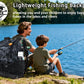 Fishing Backpack with Tackle Boxes and Rod Holder