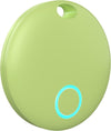 Smart Tracker Tags, Bluetooth Luggage Tracker with Keychain, Compatible with iOS Find My app, Item Locator for Key, Wallet, Suitcase, Bags, IP67 Waterproof, Battery Include