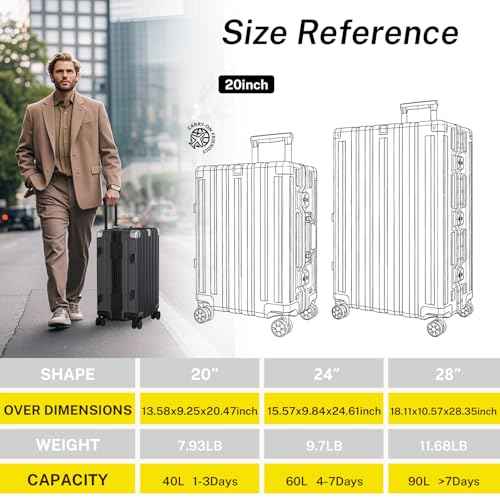 Zipperless Luggage 28inch Checked Hard Shell Suitcases with Wheels