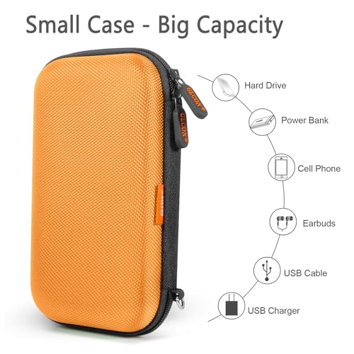 Orange Shockproof Hard EVA Case