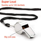 Whistle Stainless Steel Whistle with Lanyard