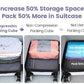 Compression Packing Cubes for Travel (5 Count)