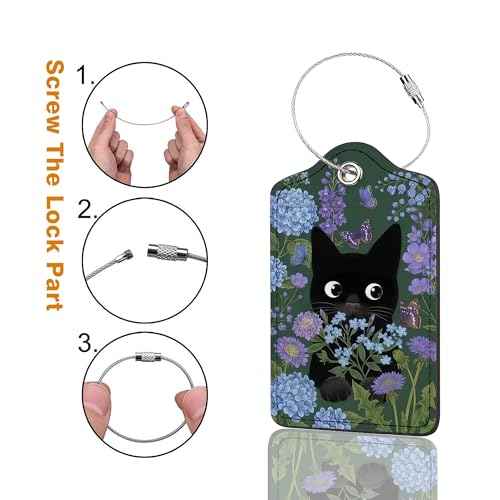 2 Pack Luggage Tag for Suitcase (9.99 Count)