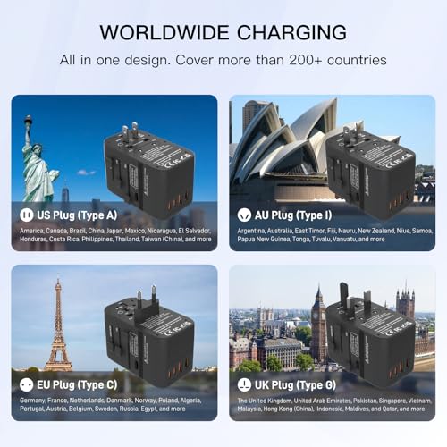 Voltage Converter Universal Travel Adapter