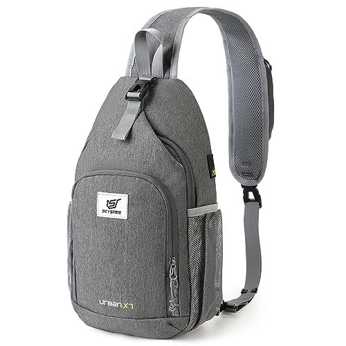 Sling Bag RFID Crossbody Sling Backpack Cross Body Shoulder Bag Travel Hiking Daypack for Women Men