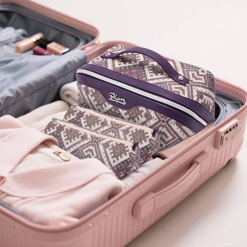 Travel Makeup Bag Organizer (3 Count)