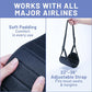 Airplane Adjustable Foot Hammock (2 Count)