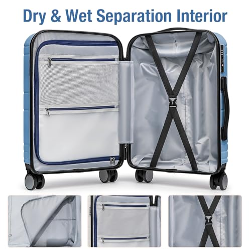 Carry On Luggage 22x14x9 Airline Approved