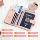 Premium Leather Passport Holder Covers Case