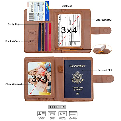 Rfid Passport Holder for Travel women