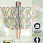 Waterproof Rain Poncho for Women Packable Hooded Raincoat with Pocket