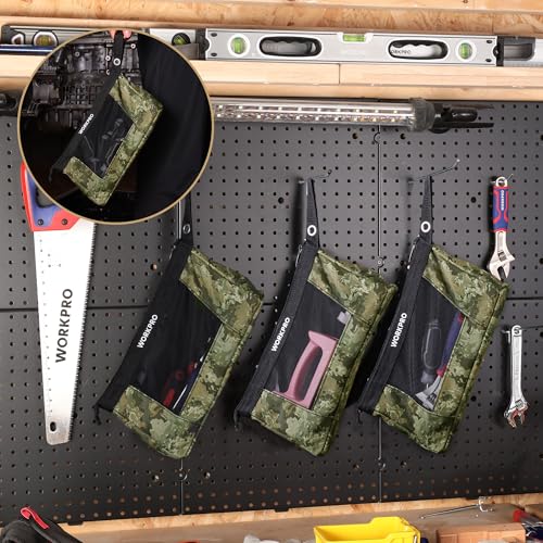 12" Tool Pouches with Zipper