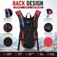 Lightweight Hydration Backpack with 2L Water Bladder Water Backpack Hydration Pack for Cycling Running Biking Hiking Backpack Red