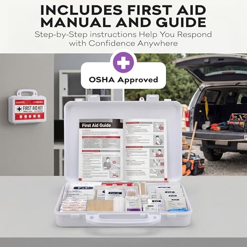 OSHA Compliant First Aid Kit for Car