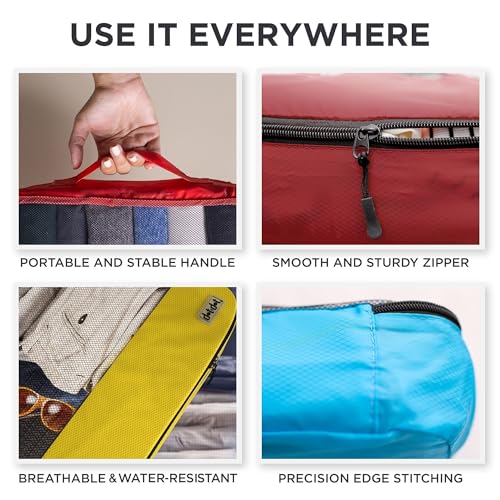 Medium Packing Cubes for Travel (5 Count)
