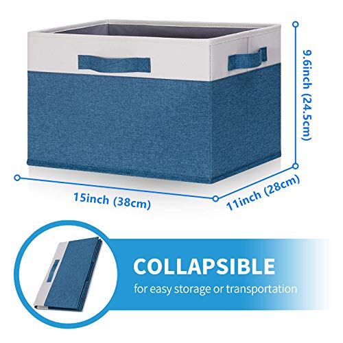 Storage Baskets for Shelves 3 Pack (3 Count)