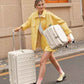 Expandable Top Opening Luggage Sets 2 Piece with Spinner Wheel (2 Count)