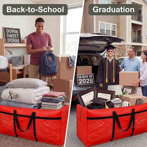 4 Pcs 149 Gallon Extra Large Moving Bags Heavy Duty Storage Bag (4 Count)