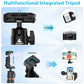 60" Extendable Travel Tripod & Selfie Stick with Cold Shoe & Wireless Remote