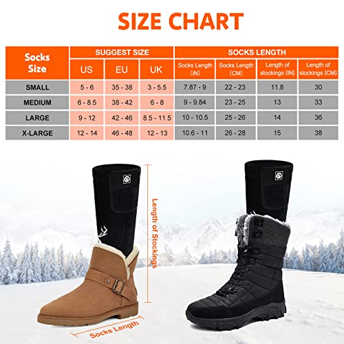 Upgraded Rechargeable Electric Heated Socks (24.6918 Ounce)
