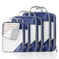 6 Set Compression Packing Cubes for Travel (6 Count)