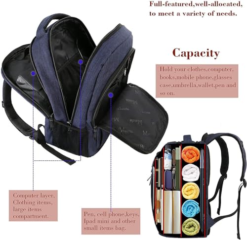 Blue Laptop Backpack