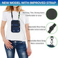 Neck Wallet Travel Pouch and RFID Blocking Passport Holder for Women and Men