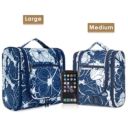 Hanging Toiletry Bag for Women Travel Makeup Bag Organizer Toiletries Bag for Cosmetics Essentials Accessories