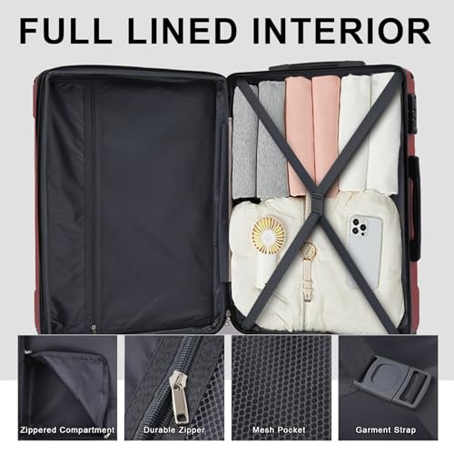 24 Inch Expandable Checked Luggage