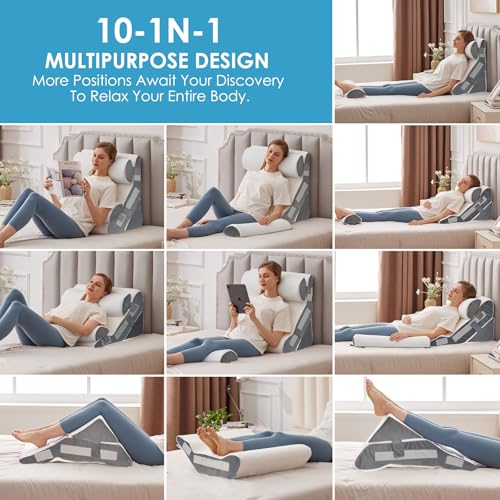 Wedge Pillow Set for After Surgery (4 Count)