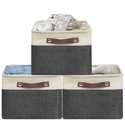 15" x 11" Large Fabric Storage Bin (3 Count)