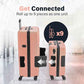 Patented Connecting Hard Shell 2 Piece Luggage Set (2 Count)