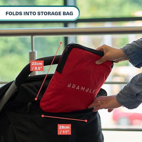 600D Oxford 47" Inch Large Umbrella Stroller Bag for Airplane with Flip Top & ID Window