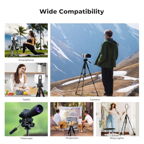75" Aluminum Camera Tripod