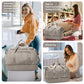 Travel Duffle Bag with Shoes Compartment