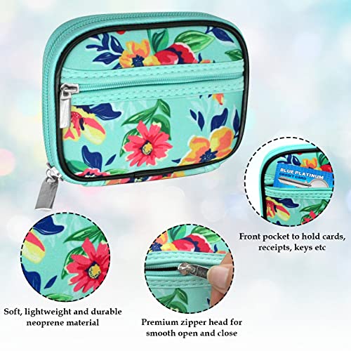 Weekly Travel Pill Organizer Pill Case for Purse with Removable 7 Day Pill Box (2 Count)